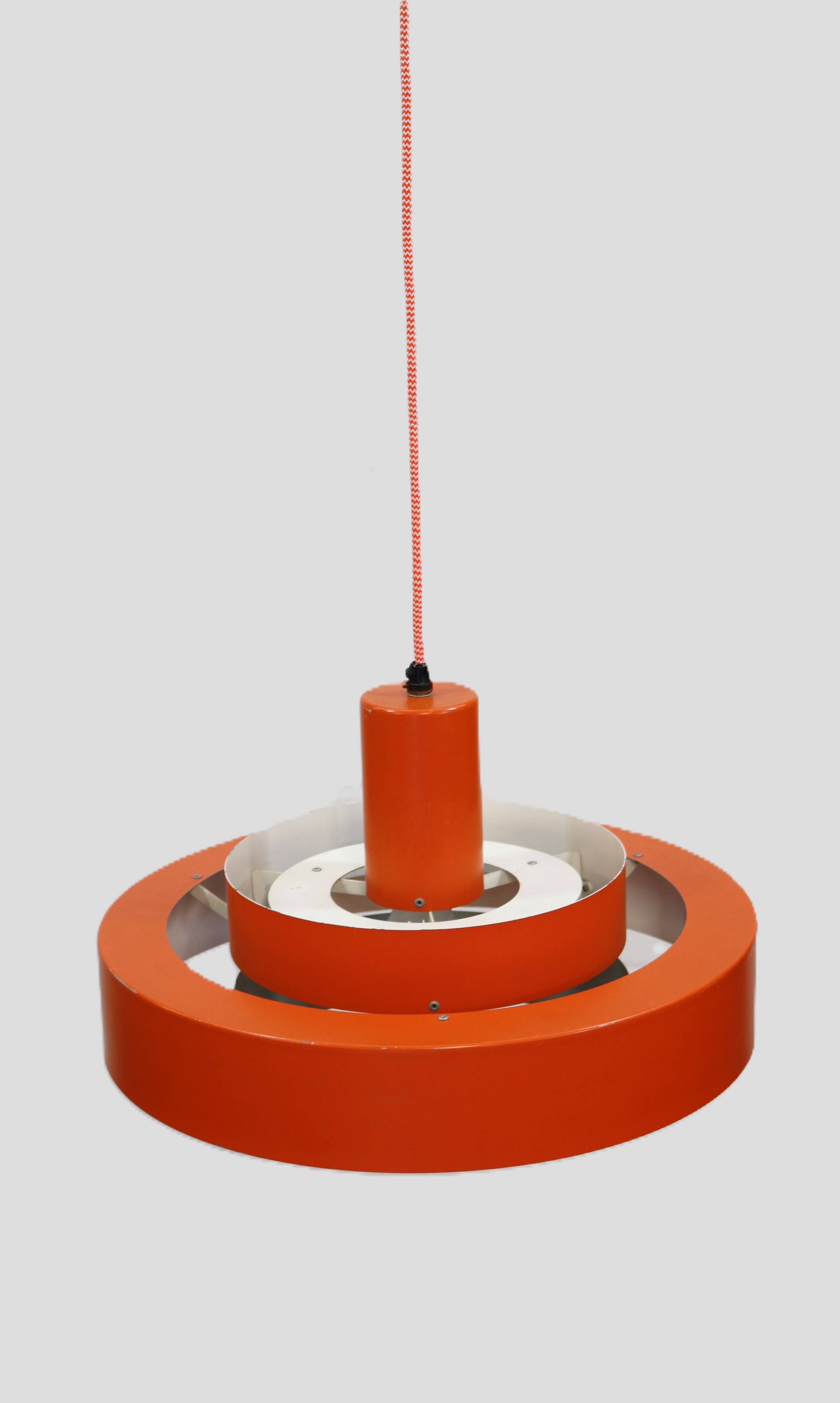 Mid-century modern hanging lamp by Jo Hammerborg - Fog & Morup - model Equ