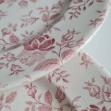 Service of 6 English earthenware plates