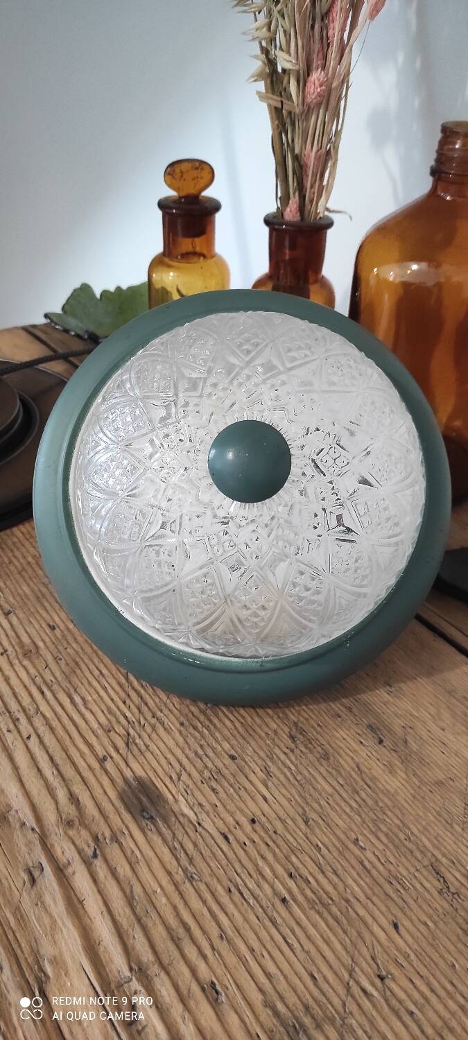 Wall light, ceiling light Glass Retro