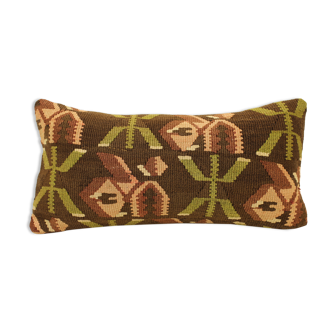 Housse de coussin vintage kilim 30x60 cm