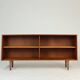 Vintage teak sideboard lowboard shelf bookcase 60s