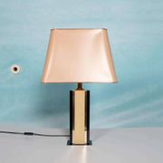 Lampe de table Regency de style hôtel vintage des années 70