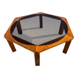 large brutalist coffee table