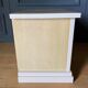 Lacquer bedside table 1980 with mirrors 2 drawers