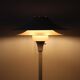 Lyfa floor lamp / cream-white / mid-century / Danish modern design / multilayer / 1970s