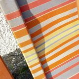 Deck chair, Chilean vintage orange tone