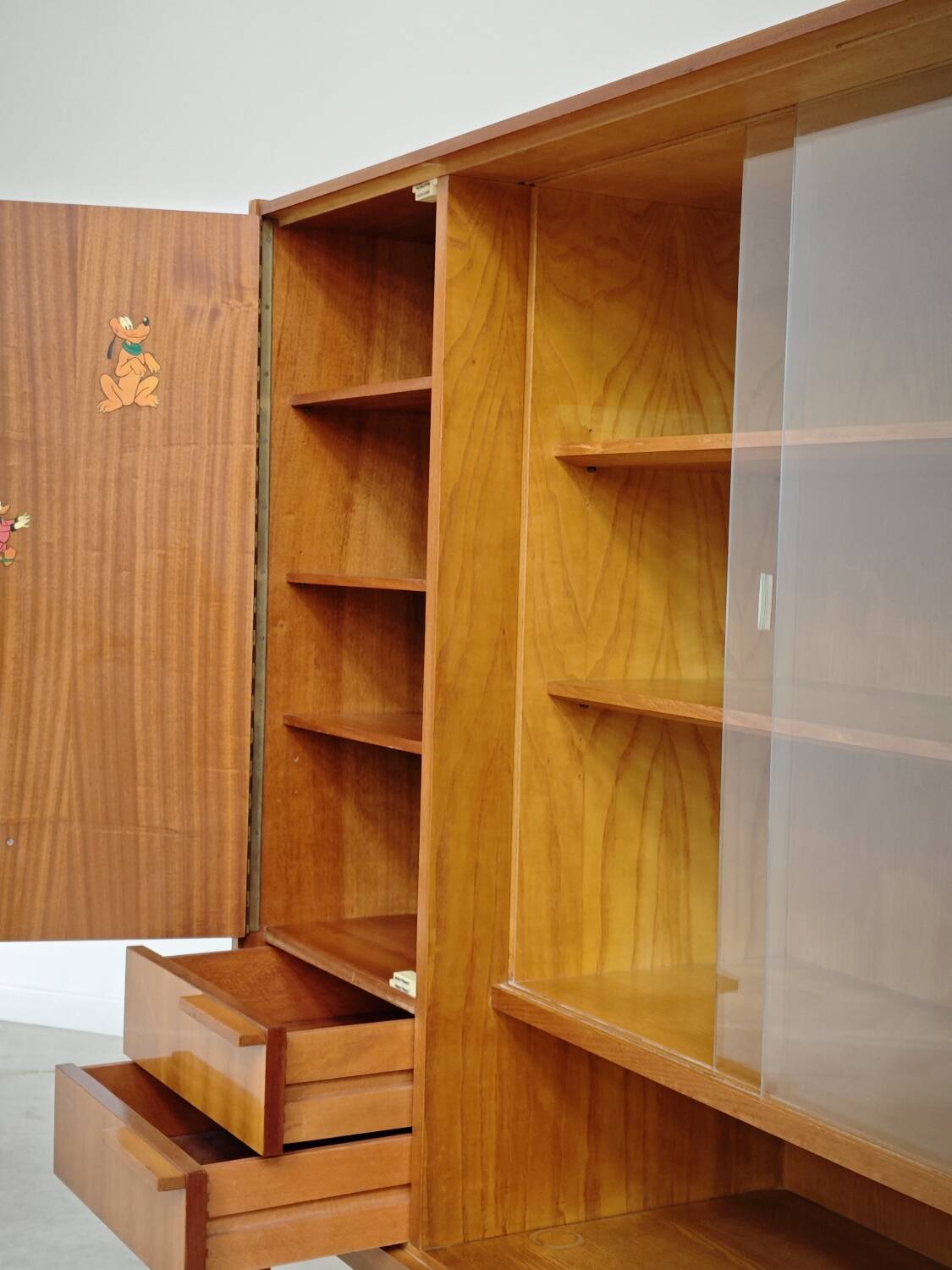 High buffet dresser by Frantisek Mezulanik for Up Zavody 1960