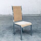 Italian Hollywood Regency Style Modernist Dining Chairs, 1970s, Set of 6