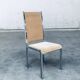 Italian Hollywood Regency Style Modernist Dining Chairs, 1970s, Set of 6