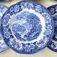 6 Lochs of Scotland Enoch Wedgwood Dessert Plates