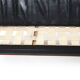 1950s Leather and Teak Wing Sofa by Ib Kofod-Larsen