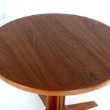 Round 3x extendable dining table 'Hampen' - danish teak mid century modern