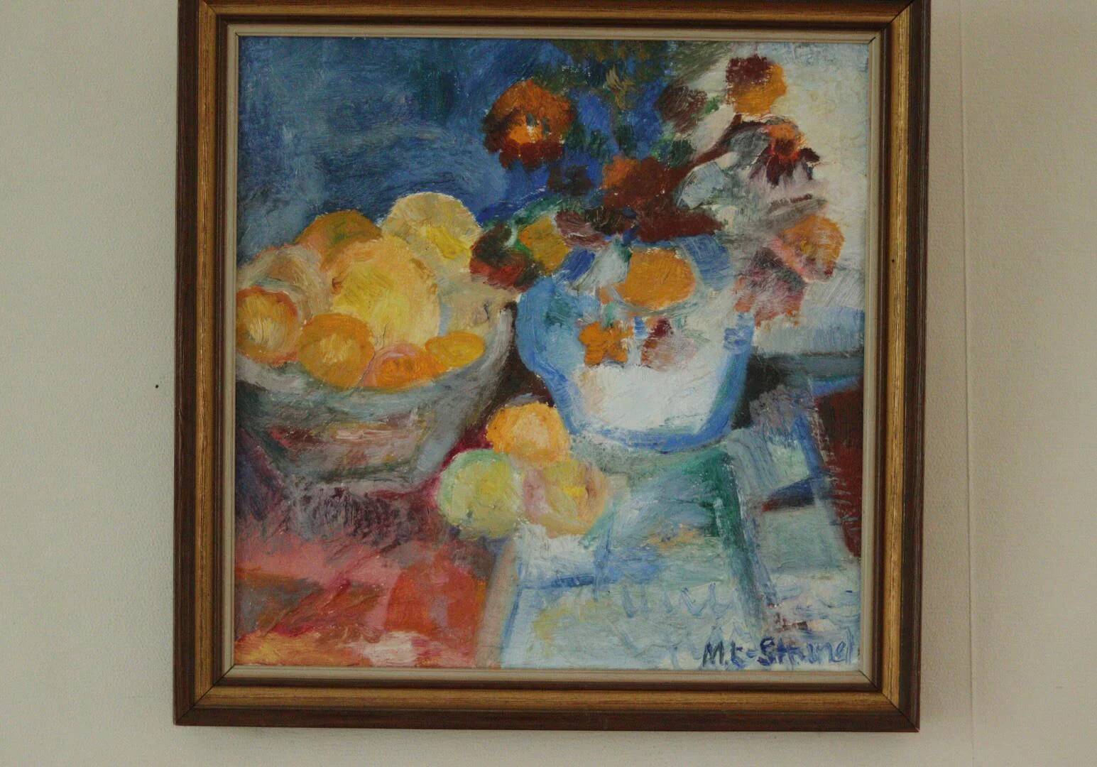 “Still Life Oranges” by M. L. Strunel