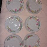 Flower pattern plates