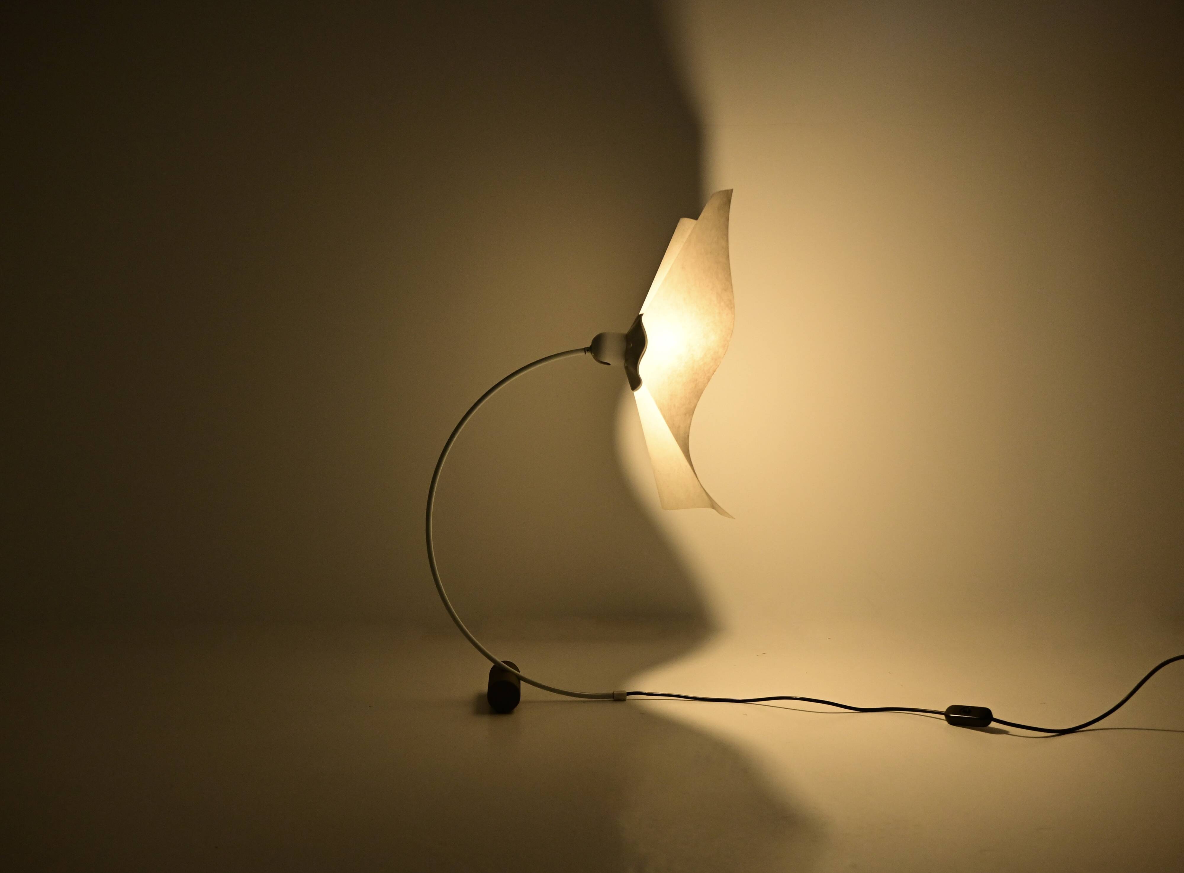 "Area Curvea" table lamp by Mario Bellini for Artemide, 1970s