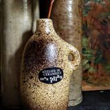 Single-flower vase, ceramic bottle by Max Idlas