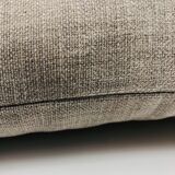 Square cushion, cover and insert. Grey, Champagne. Mila model.