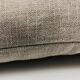Coussin carré, Housse et Insert. Gris, Champagne. Modèle Mila.