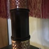 Lampe style victorien rouge