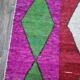 Colorful handmade rug