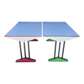 Paire de tables Années 80 Post-modernes