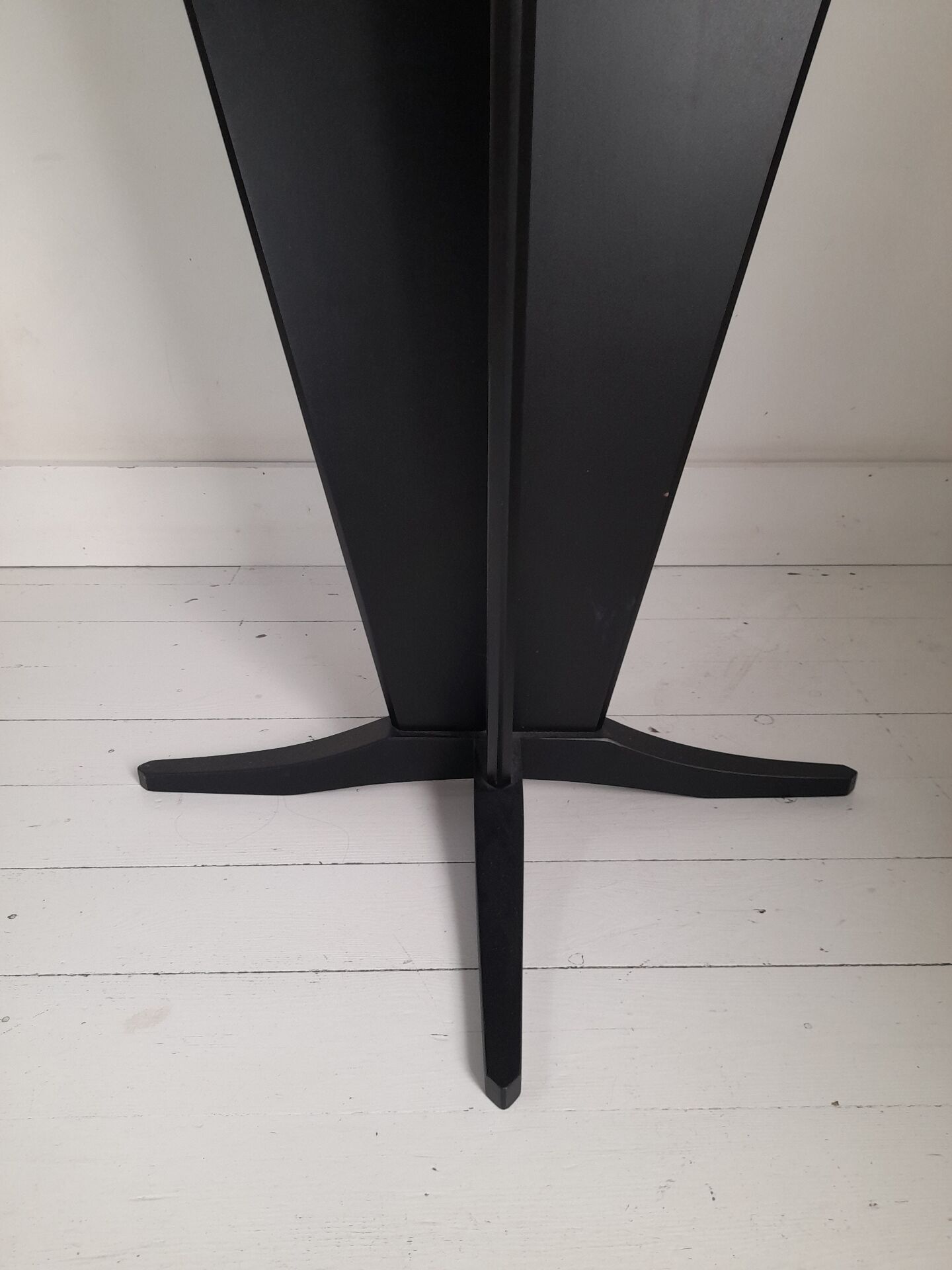 Swedish clover side table from the 1980s