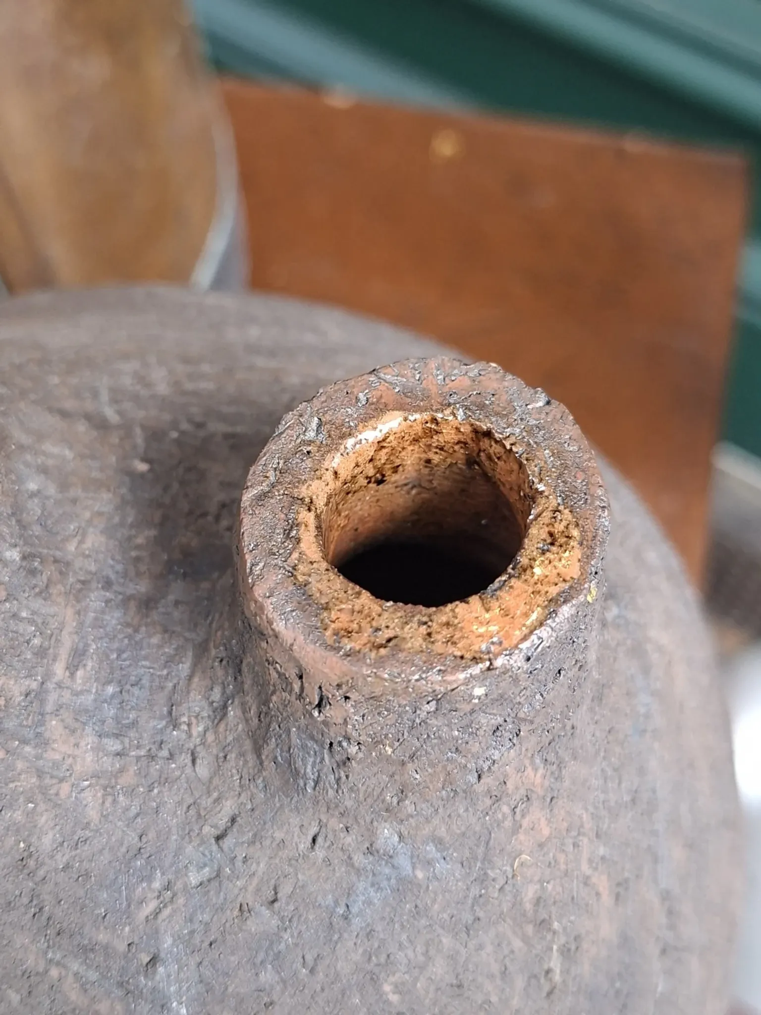 Brutalist Double Ceramic Vase