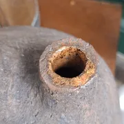 Brutalist Double Ceramic Vase