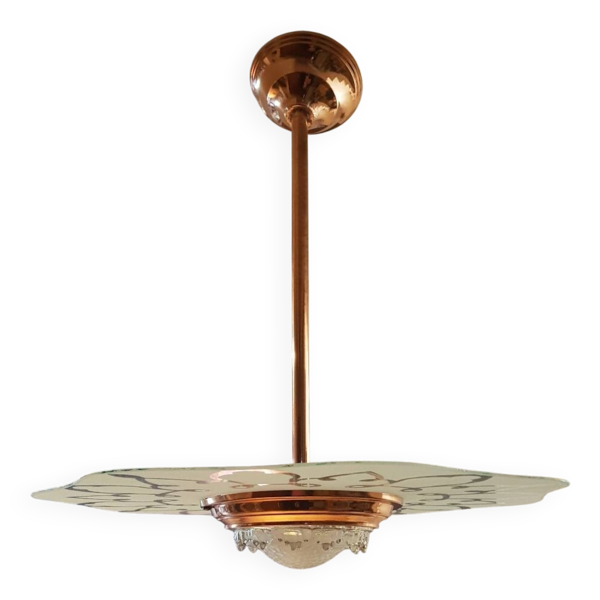 Lustre Art Déco saturne style Ezan — Beyit