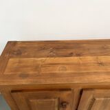 1950s Brutalist Sideboard in Solid Elm