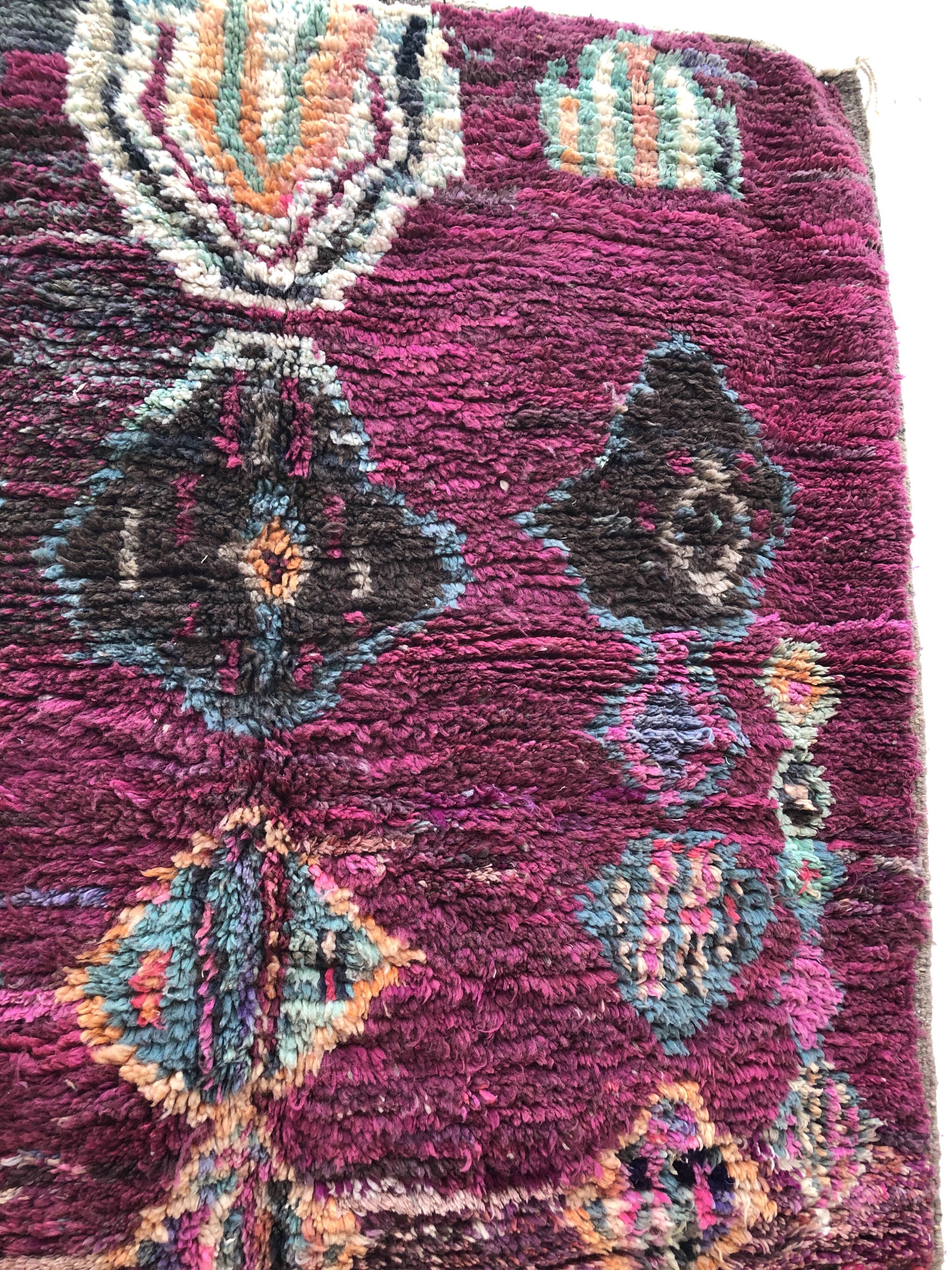 Berber carpet Boujaad 2.22x1.46m