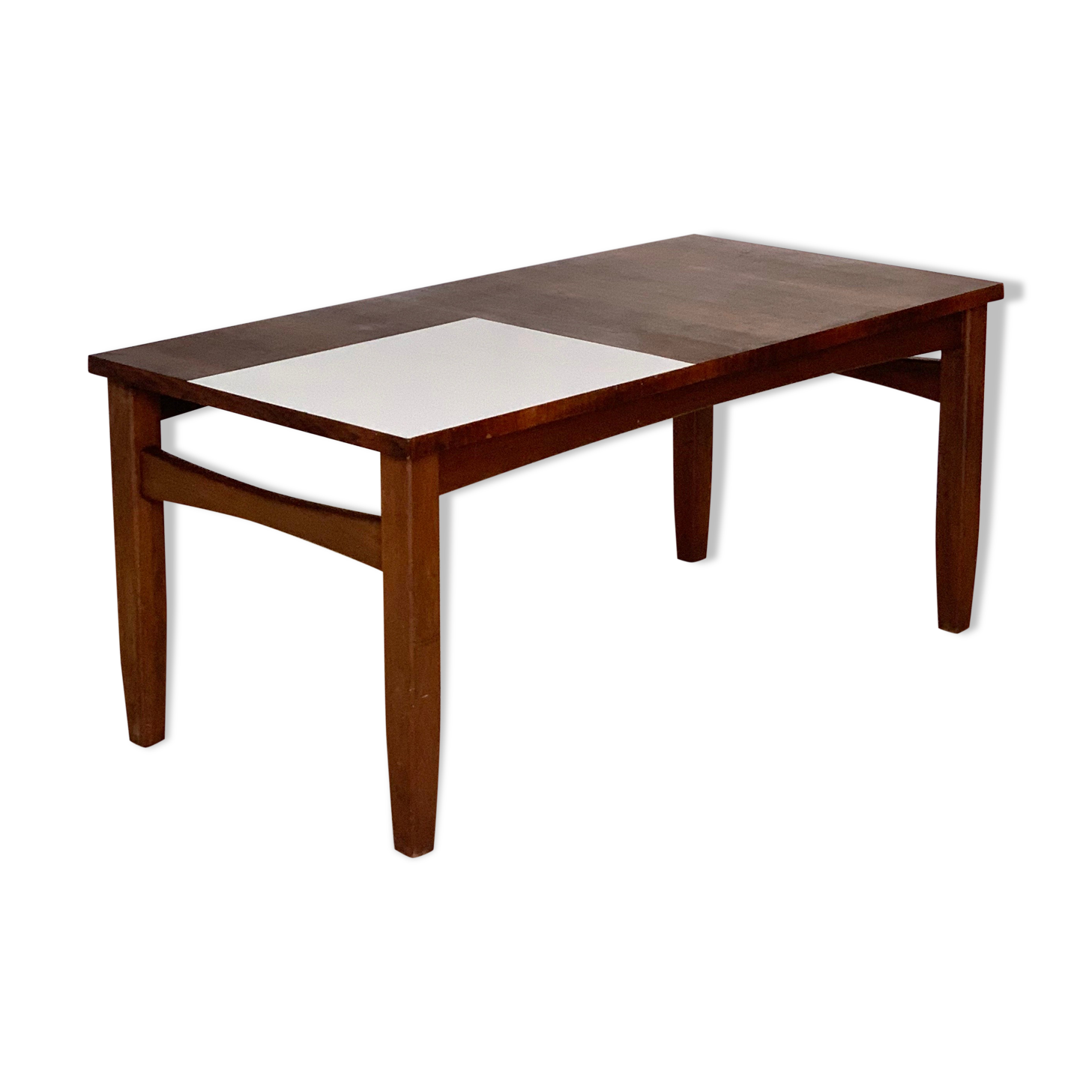 Vintage and rosewood coffee table