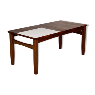 Vintage and rosewood coffee table