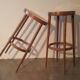 Suite of 2 baumann stools from 1950