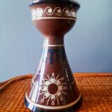 1960s ceramic candlestick