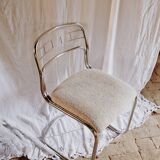 Chaise chromé vintage