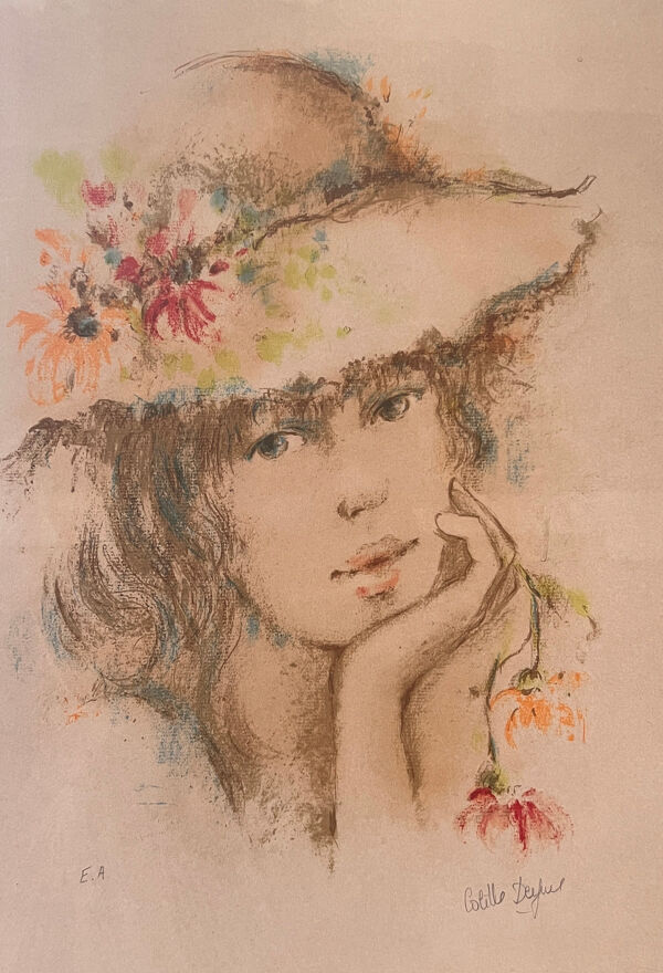 Lithographie de Colette Deyme