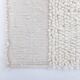 Tapis marocain fait main blanc neutre 2x7, 66x216 cm