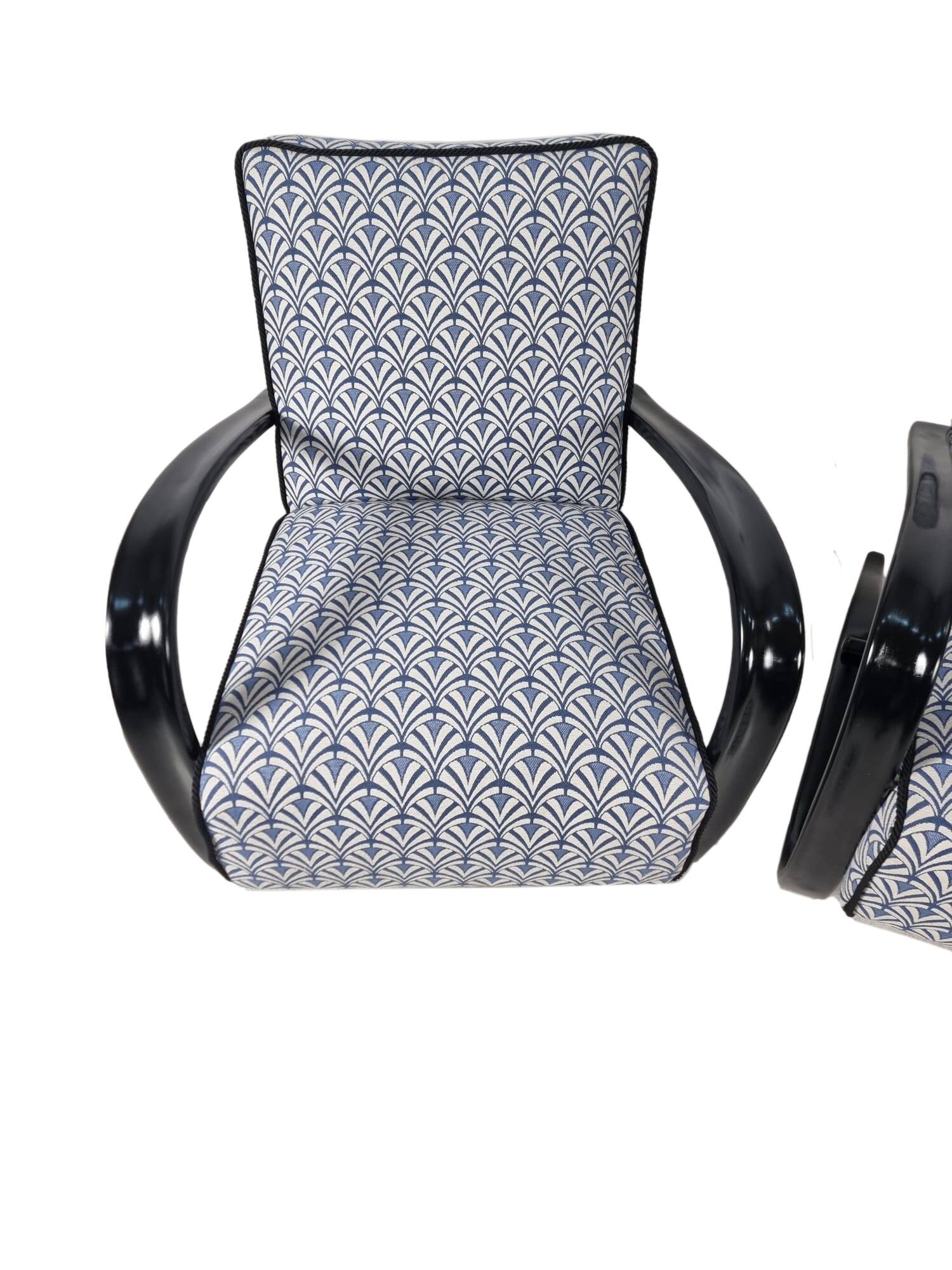 H 269 Armchairs by Jindřich Halabala for Up Závody, 1940s, Set of 2