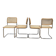Lot de 4 chaises B32 par Marcel Breuer