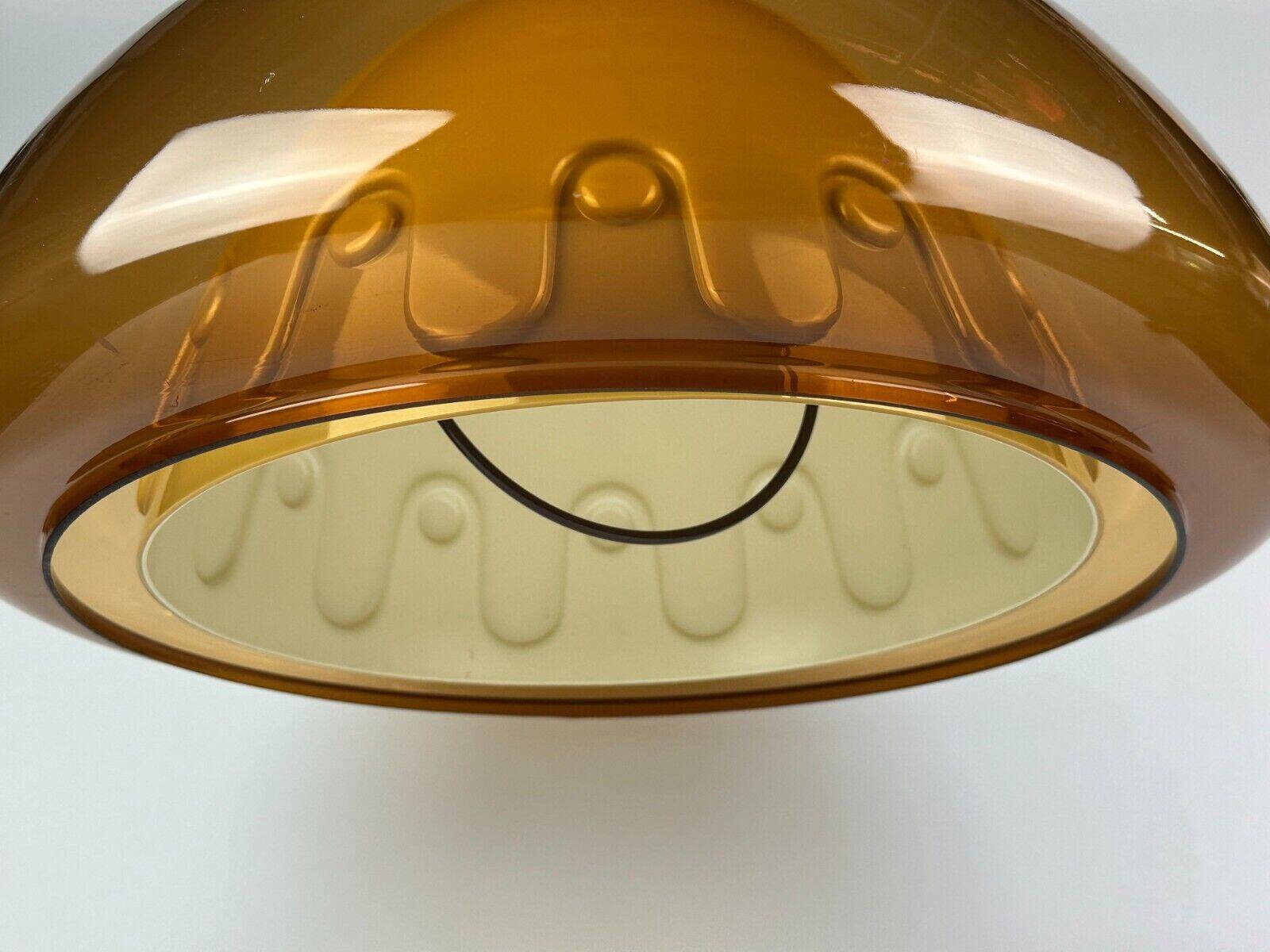 60s 70s ceiling lamp hanging lamp acrylic plastic metal space age design