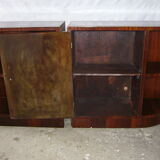 Paiir of art deco extra furniture, sofa ends