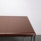 No. 3055D table desk and No. 3076 credenza extension from the Pfister Executive Office Collection for KnollStudio, circa 1988