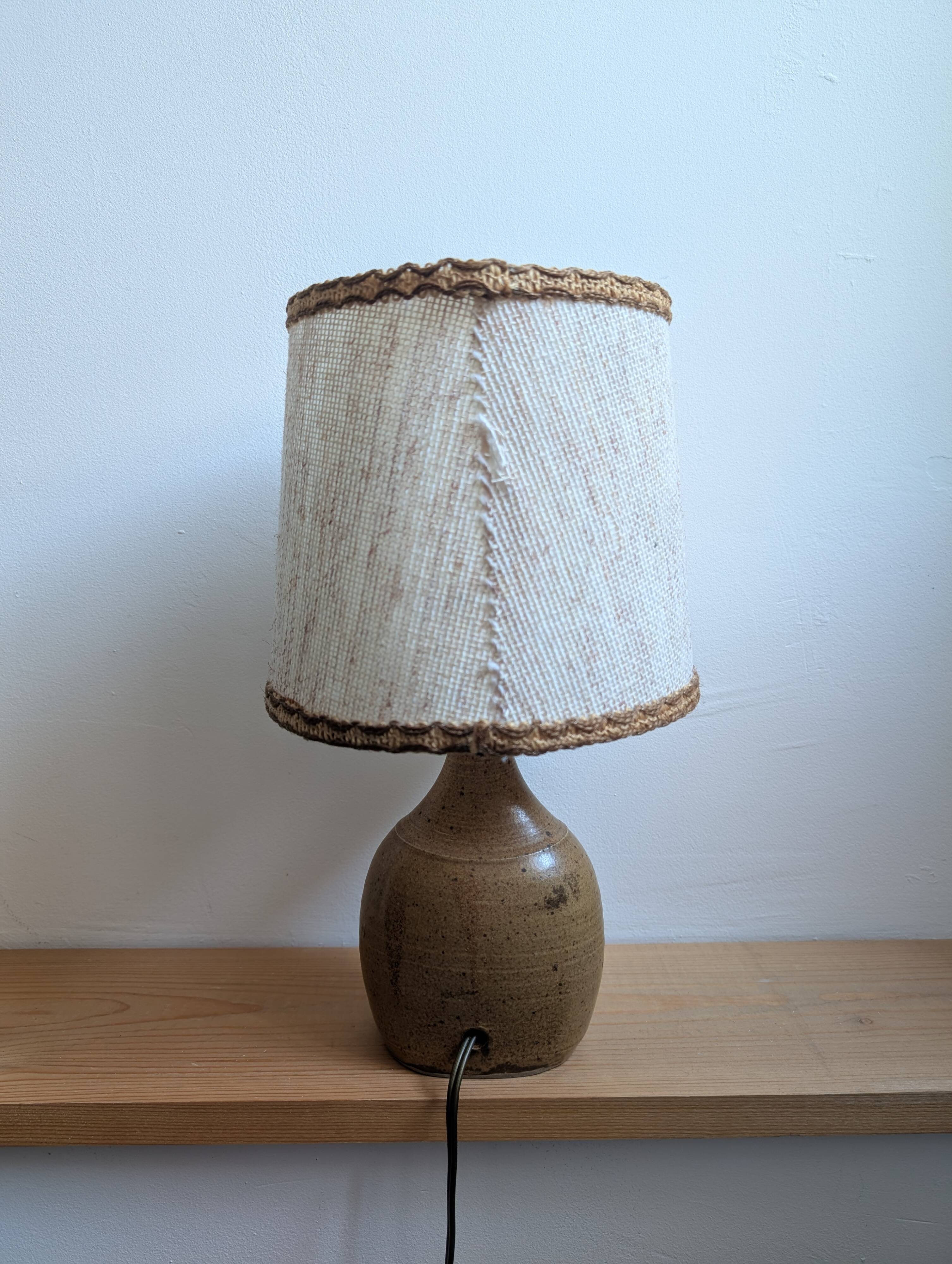 Lampe en céramique