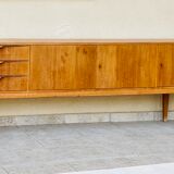 Scandinavian teak row