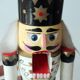 Wooden nutcracker, vintage from the 1970s