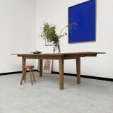 Oak farmhouse table 270 cm with extensions