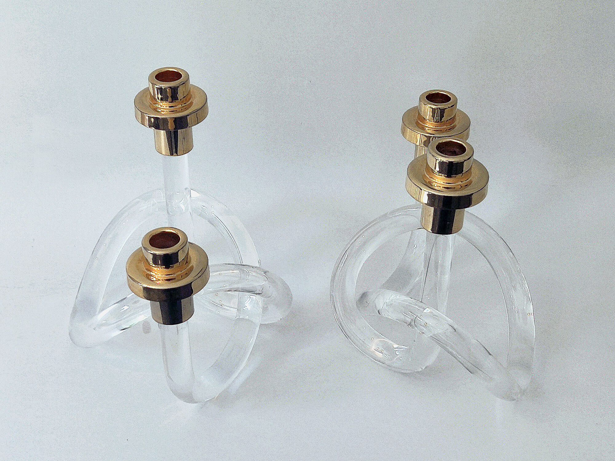 candlestick set & clock Dorothy C. Thorpe