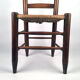 Chair wood and straw