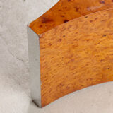 Coffee table in elm burl